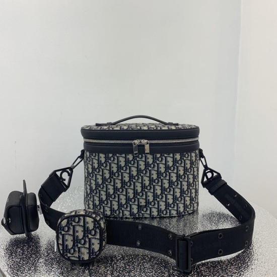 Fake Christian Dior 93117 Oblique Roller Bag Replica
