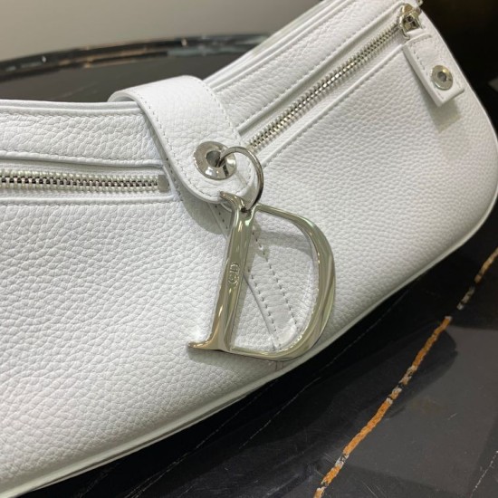 Replica Christian Dior Vintage Handle Bag White