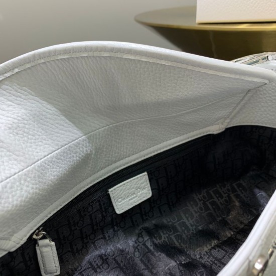 Replica Christian Dior Vintage Handle Bag White