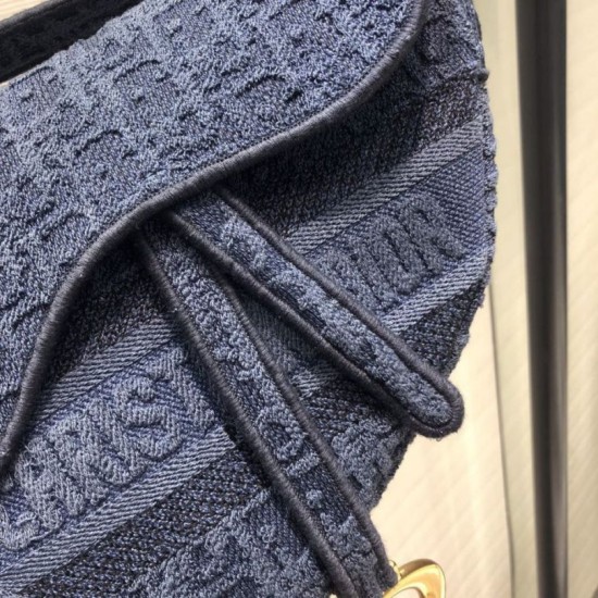 Replica Christian Dior Saddle Bag M0446 Blue