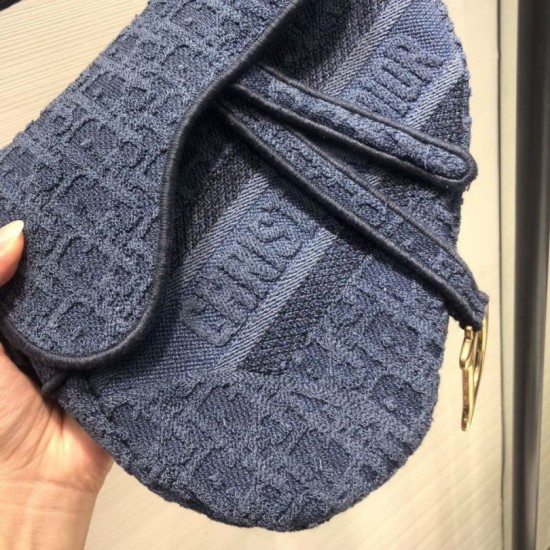 Replica Christian Dior Saddle Bag M0446 Blue