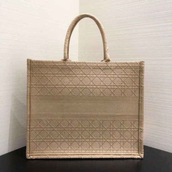 Replica Christian Dior Book Tote bag M1286 Apricot