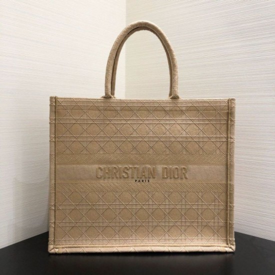 Replica Christian Dior Book Tote bag M1286 Apricot