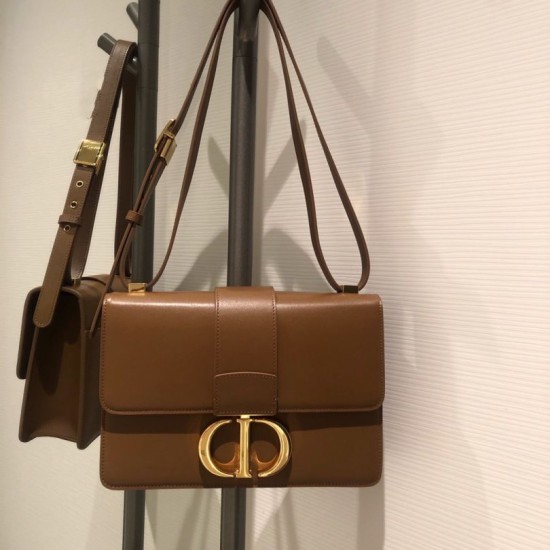 Replica Christian Dior 30 Montaigne Flap Bag Mauve