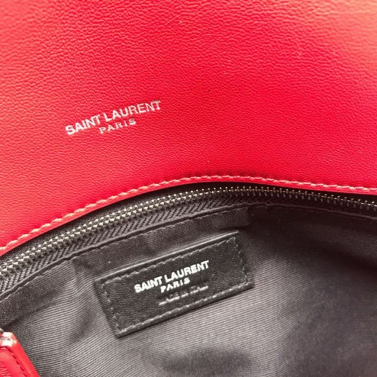 Replica YSL Saint Laurent Loulou Puffer Small Bag Red