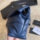 Fake YSL Saint Laurent Loulou Puffer Small Bag Blue Replica