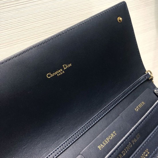 Replica Christian Dior Oblique Saddle Clutch