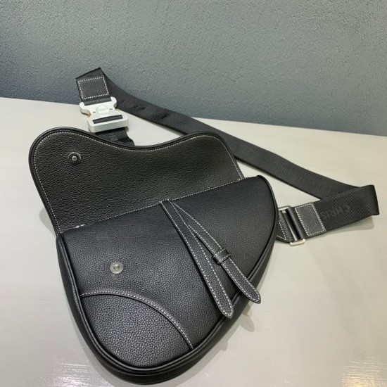 Replica Christian Dior Saddle Bag Black Fake Christian Dior Saddle Bag Black Replica