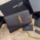 Replica YSL Saint Laurent Uptown Chain Wallet Black