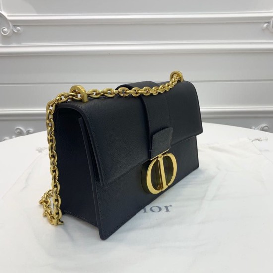 Replica Christian Dior 93118 EPSOM handle Bag Black
