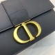 Replica Christian Dior 93118 EPSOM handle Bag Black