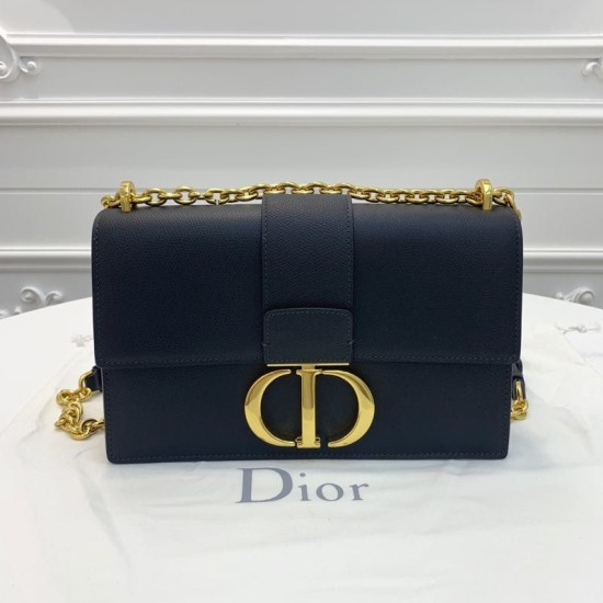 Replica Christian Dior 93118 EPSOM handle Bag Black