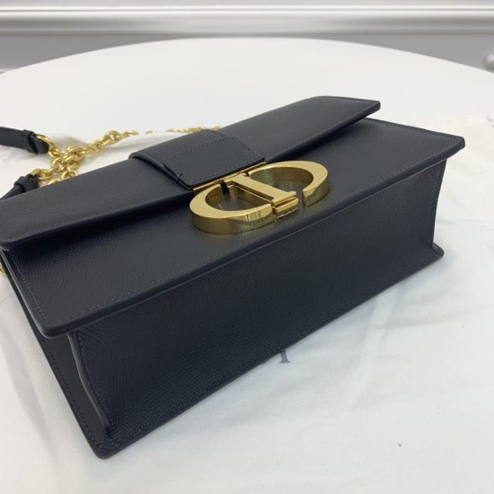 Replica Christian Dior 93118 EPSOM handle Bag Black