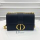 Replica Christian Dior 93118 EPSOM handle Bag Black