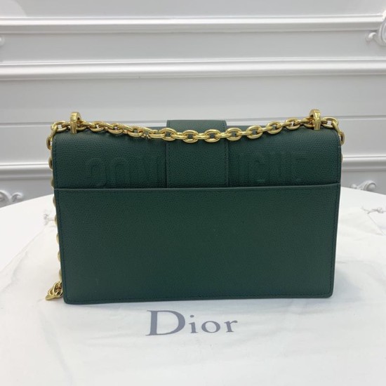 Replica Christian Dior 93118 EPSOM handle Bag Green