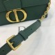 Replica Christian Dior 93118 EPSOM handle Bag Green
