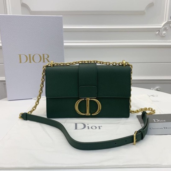 Replica Christian Dior 93118 EPSOM handle Bag Green