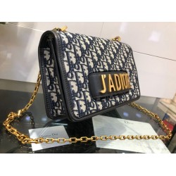 Replica Christian Dior Evolution J&amp;#039;ADIOR Flap Bag M9000 Blue