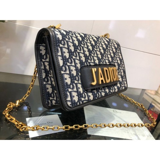 Replica Christian Dior Evolution J'ADIOR Flap Bag M9000 Blue