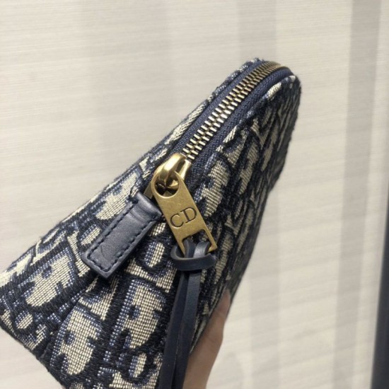 Fake Christian Dior Oblique Clutch Bag Replica