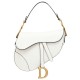 Fake Christian Dior Saddle Bag M0446 White Replica