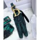Fake Christian Dior Saddle Original Oblique Embroidered Canvas Bag Green Replica Fake Christian Dior Saddle Original Oblique Embroidered Canvas Bag Green Replica