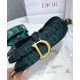 Fake Christian Dior Saddle Original Oblique Embroidered Canvas Bag Green Replica Fake Christian Dior Saddle Original Oblique Embroidered Canvas Bag Green Replica