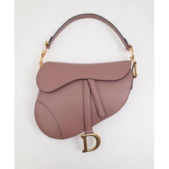 Fake Christian Dior Saddle Bag M0446 Apricot Replica