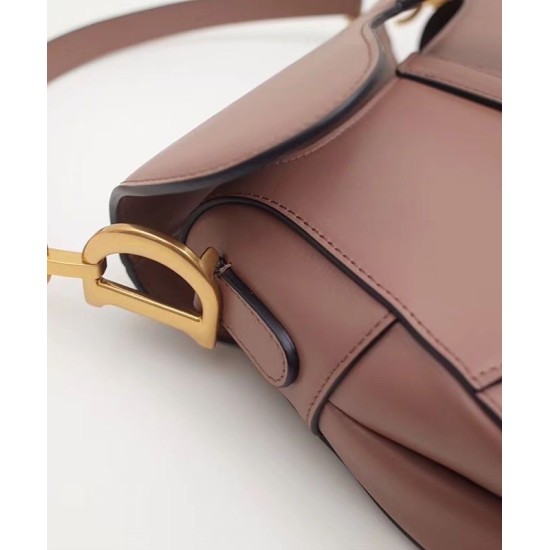 Fake Christian Dior Saddle Bag M0446 Apricot Replica