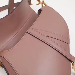 Fake Christian Dior Saddle Bag M0446 Apricot Replica