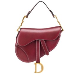 Fake Christian Dior Saddle Bag M0446 Red Replica