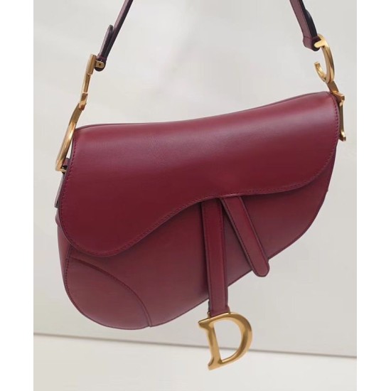 Fake Christian Dior Saddle Bag M0446 Red Replica