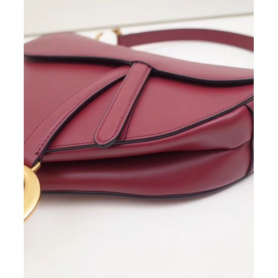Fake Christian Dior Saddle Bag M0446 Red Replica