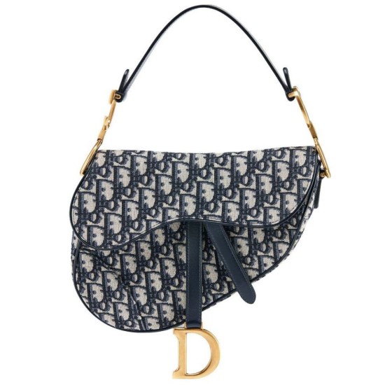 Replica Christian Dior Saddle Bag M0446 Blue