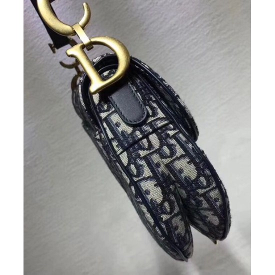 Replica Christian Dior Saddle Bag M0446 Blue