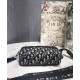 Replica Christian Dior Safari Dior Oblique Messenger Bag Dark Blue