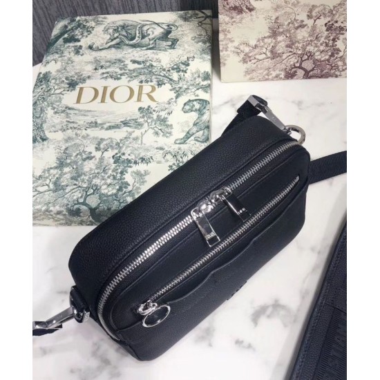 Replica Christian Dior Safari Messenger Bag Black