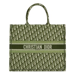 Fake Christian Dior Book Tote bag M1286 Green Replica