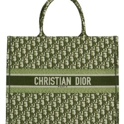 Fake Christian Dior Book Tote bag M1286 Green Replica