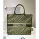 Fake Christian Dior Book Tote bag M1286 Green Replica