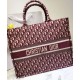 Fake Christian Dior Book Tote bag M1286 Red Replica