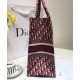Fake Christian Dior Book Tote bag M1286 Red Replica