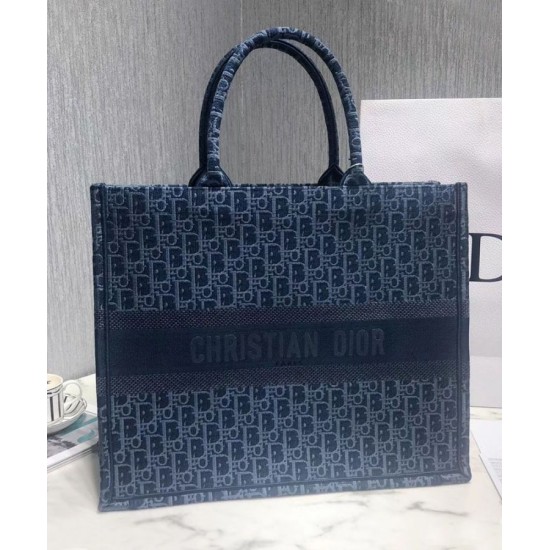 Replica Christian Dior Book Tote bag M1286 Blue