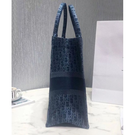 Replica Christian Dior Book Tote bag M1286 Blue