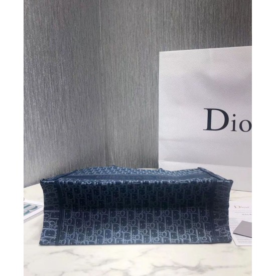 Replica Christian Dior Book Tote bag M1286 Blue