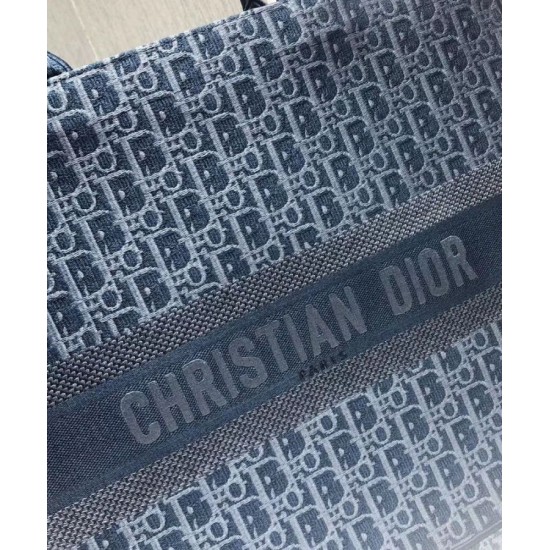 Replica Christian Dior Book Tote bag M1286 Blue