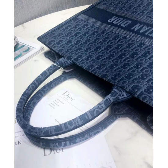 Replica Christian Dior Book Tote bag M1286 Blue