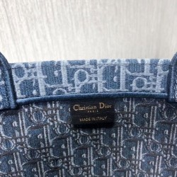 Replica Christian Dior Book Tote bag M1286 Blue