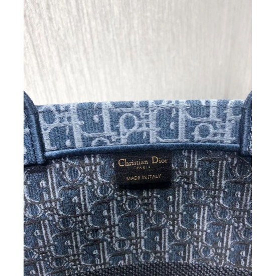 Replica Christian Dior Book Tote bag M1286 Blue