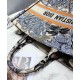 Replica Christian Dior Book Tote Bag In Embroidered Canvas Green